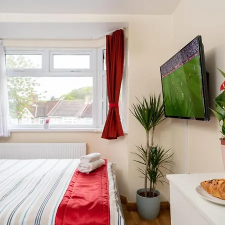 F4 Modern Double Room Londres Exterior foto